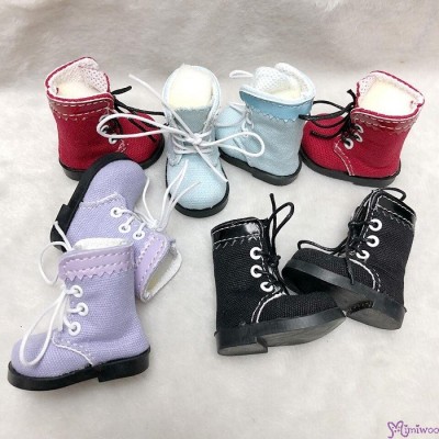 SHU072BLE Mimiwoo Yo-SD 1/6 bjd Leeke Doll Shoes Cloth Boots Blue